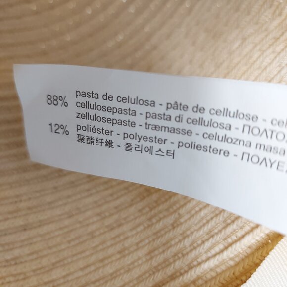 Zara Accessories Straw Cloche Hat Girls One Size Stylish Outdoor Casual - Picture 8 of 8